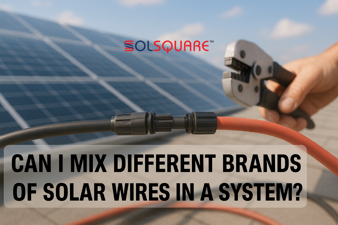 Can I Mix Different Brands of Solar Wires in a System? | SOLSQUARE BLOGS